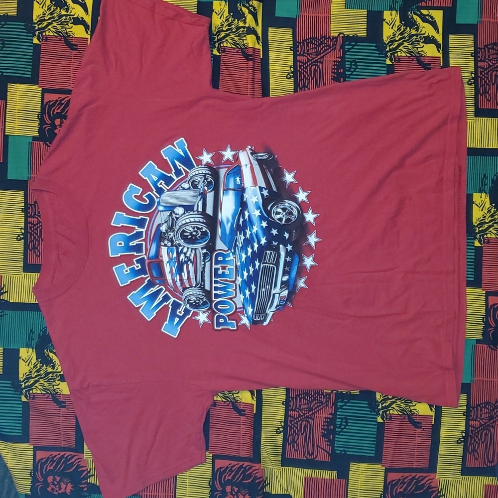 American Power mens graphic tee